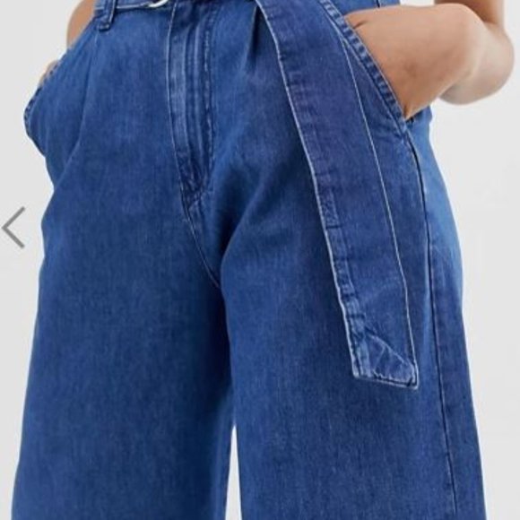 ASOS Denim Wide Leg Jean - Tags Intact, Never Worn - Picture 3 of 4